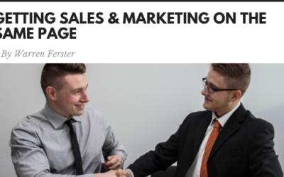 Getting Sales & Marketing on the Same Page