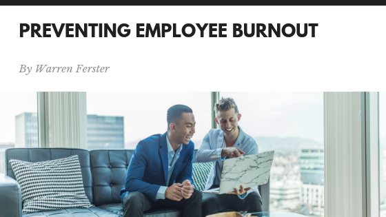 Preventing Employee Burnout Warren Ferster
